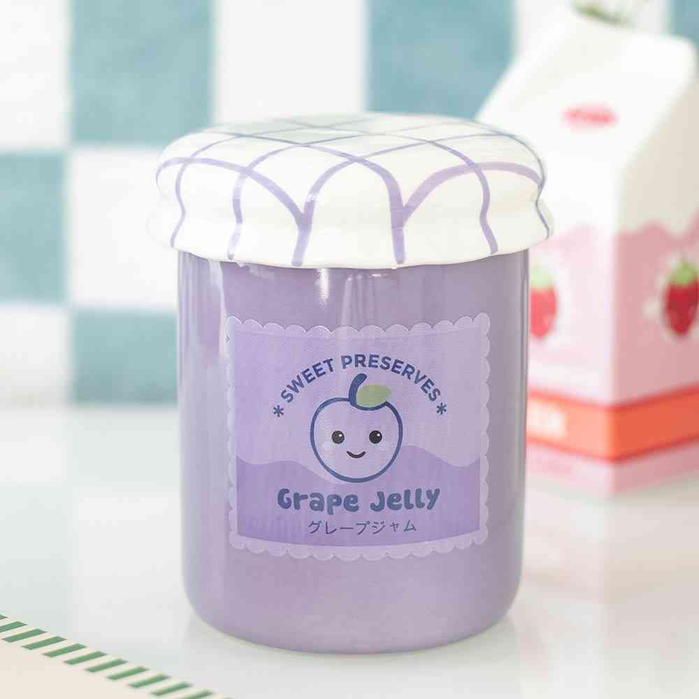 Something Different - Grape Jelly Jar Wax Warmer Oil burner - Purple